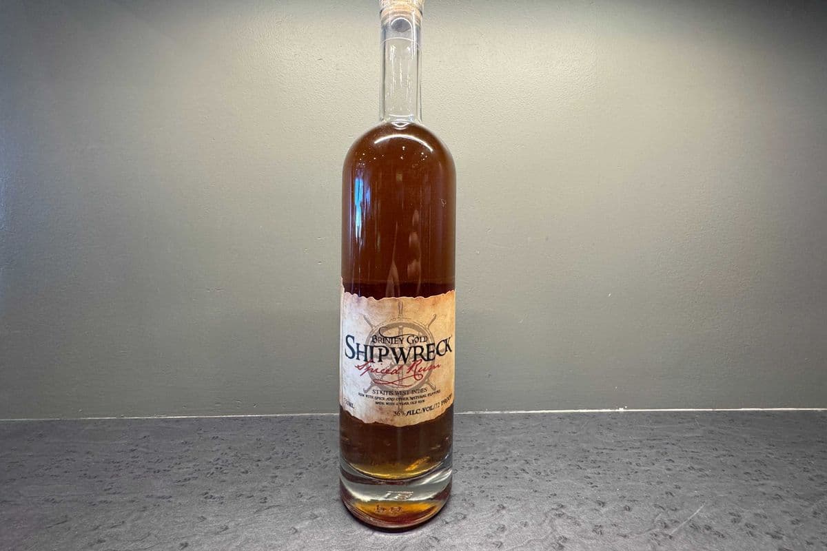 Brinley Gold Shipwreck Spiced Rum 750ML Bottle (1 x 750ml)