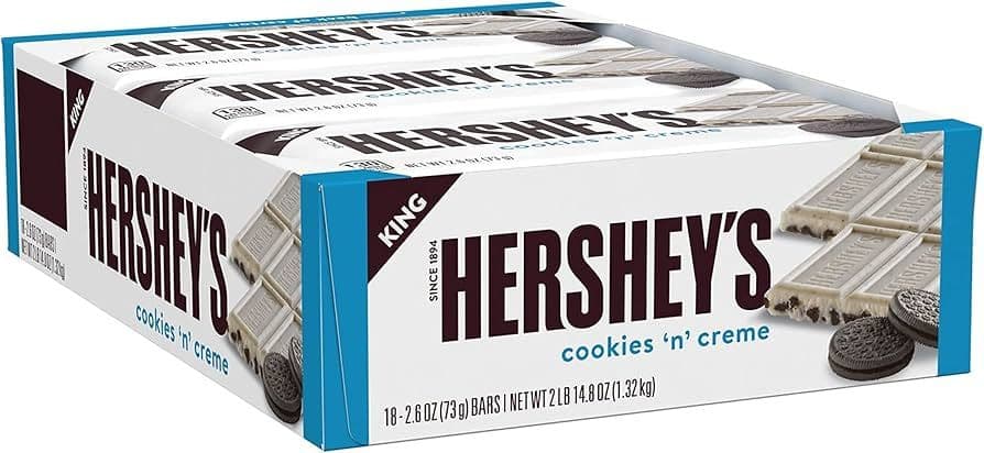 Hershey's Biscuits et Creme 73g/ Hershey's Cookies'n'Creme 73g