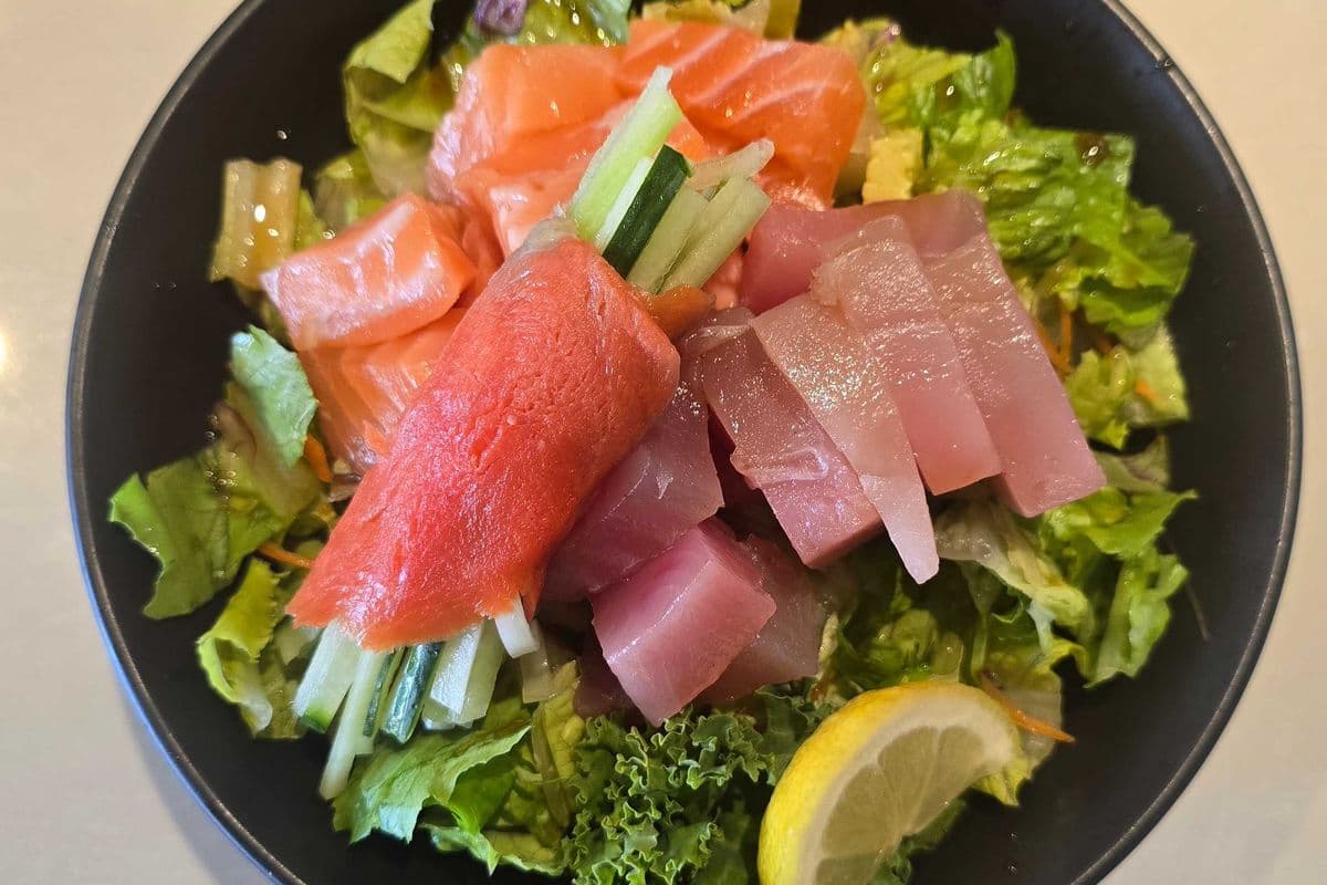 Sashimi Salad (G.F)