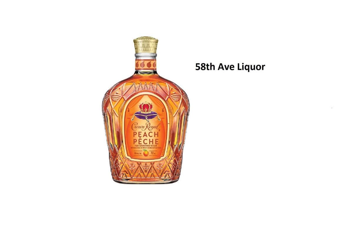 CROWN ROYAL PEACH 750ML (1 x 750 ML)