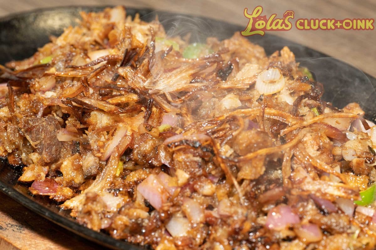 Sisig Rice + Side
