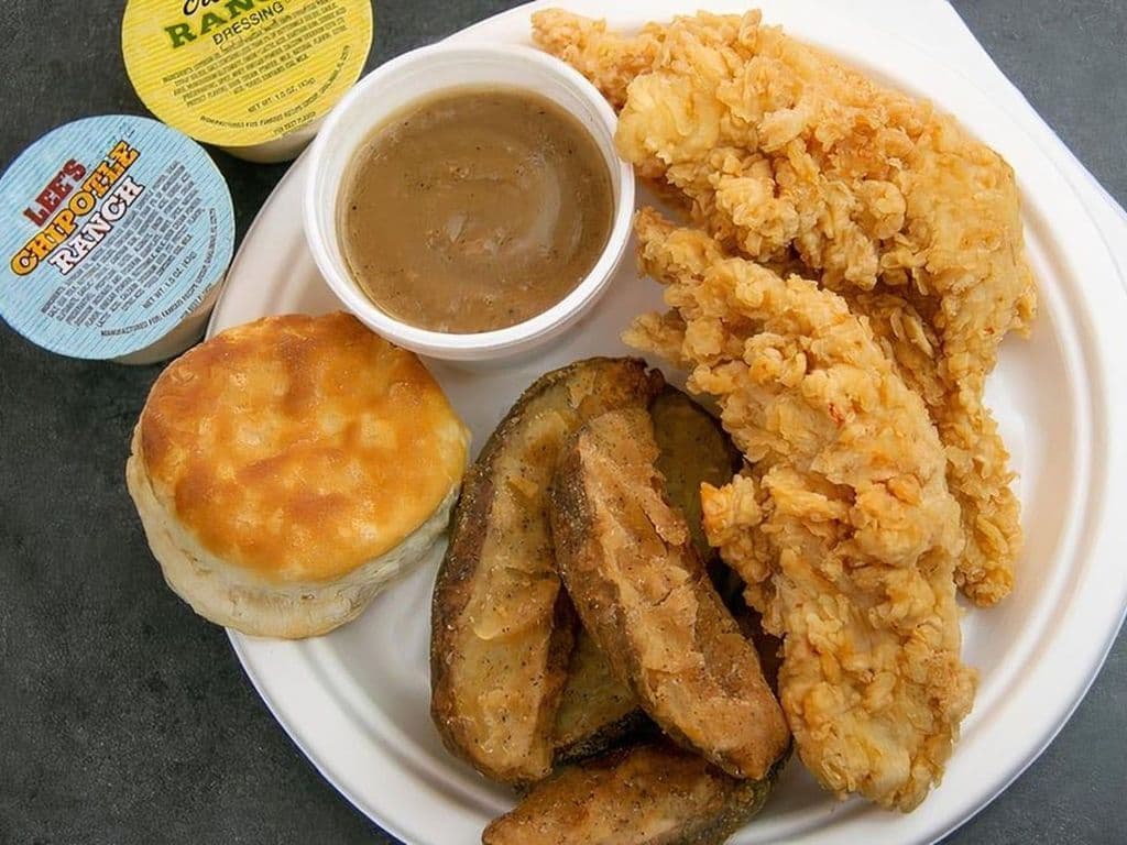 #4. Chicken Strips Combo (4pc)