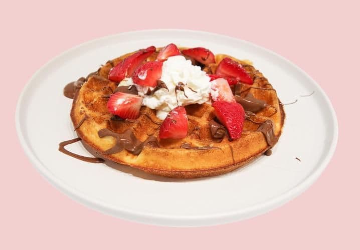 Strawberry Chocolate Waffle