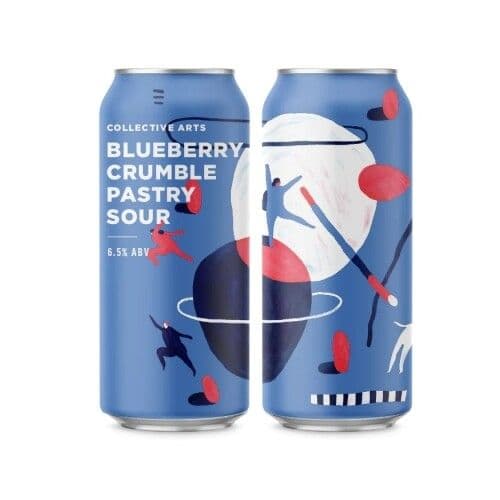 Collective Arts BlueBerry Crumble Pastry Sour 473 mL (5.7%)