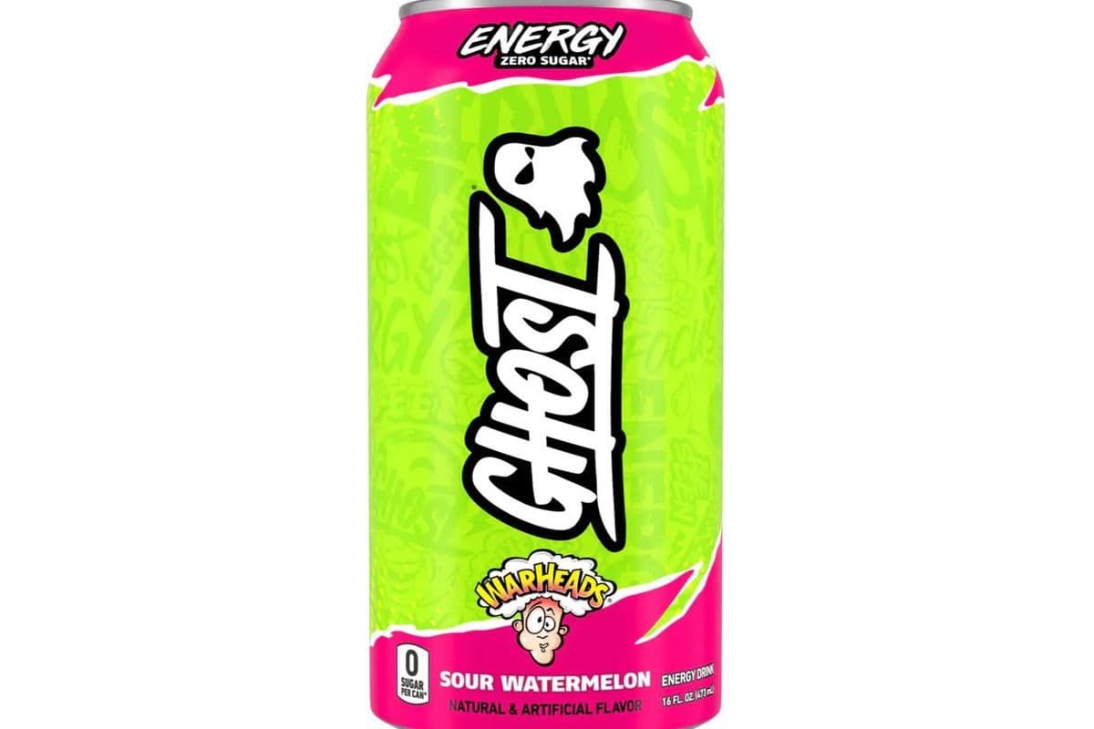 Ghost Sour Pink watermelon (473 ml)