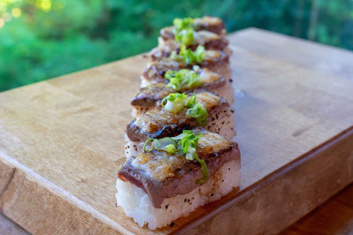 AAA Tenderloin Beef Oshi Sushi