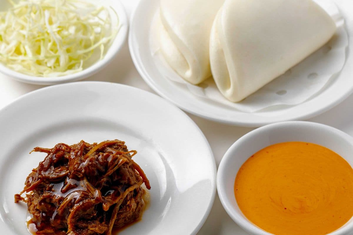 009. Pulled Pork Bao (2 pcs)
