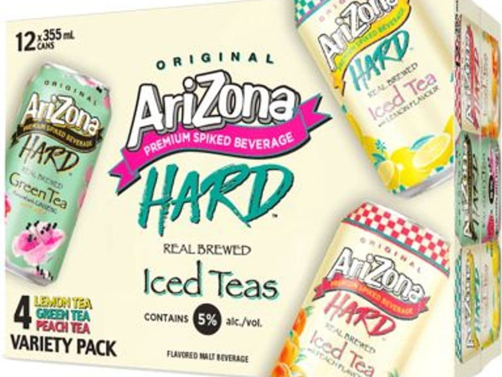 Arizona Hard Variety Iced Teas Pack, 12 x 355ml