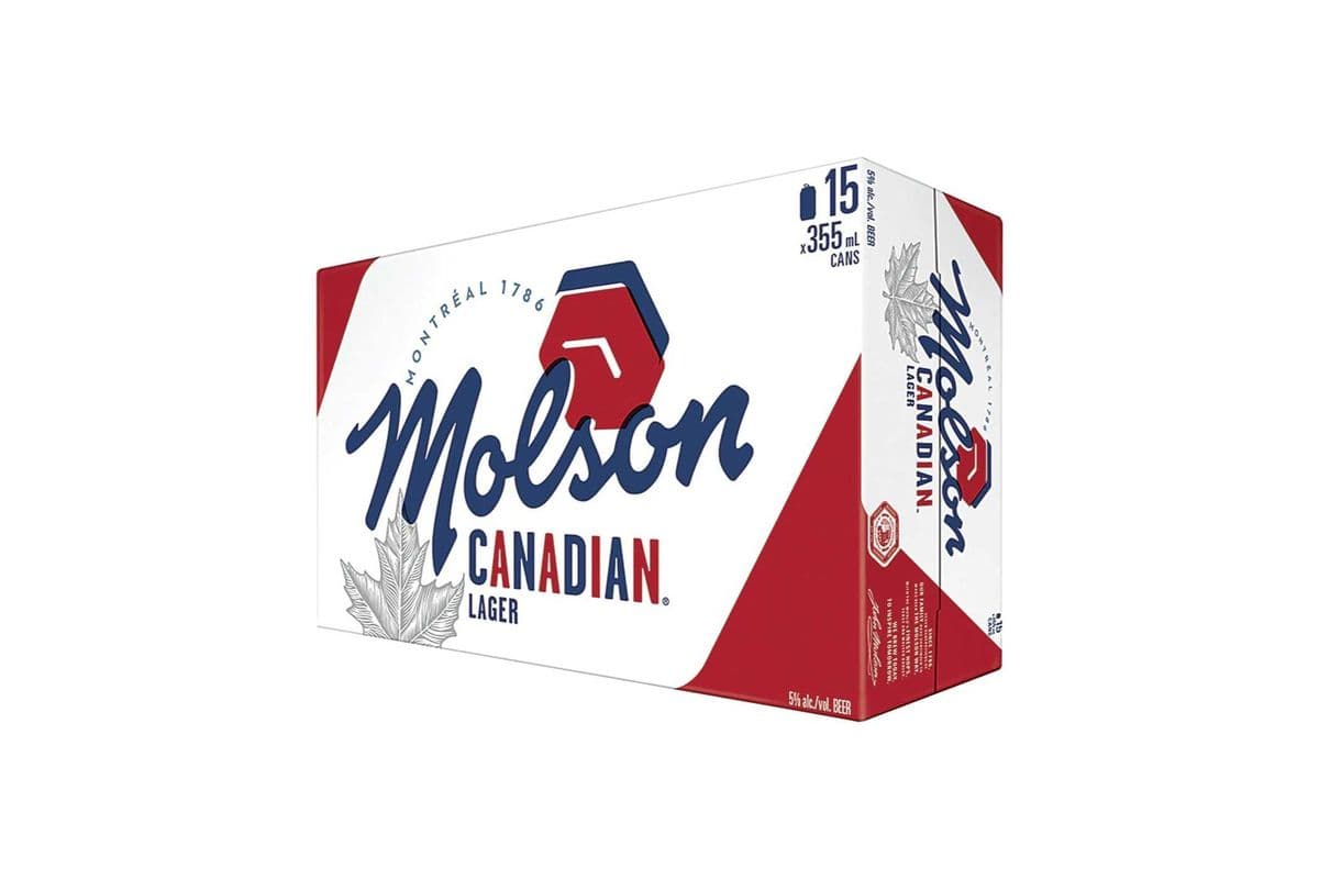 Molson Canadian 15 Pack Cans (15 x 355ml)