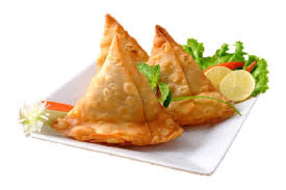 1a. Samosa Veg (4 pcs)
