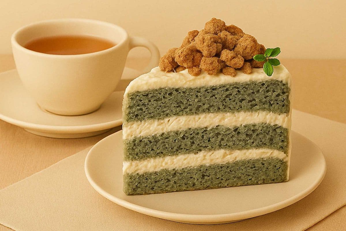 Mugwort cake