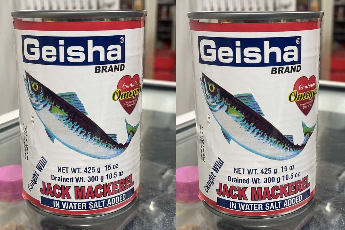 JACK MACKEREL - In Water Salt Added (GEISHA) (425g)