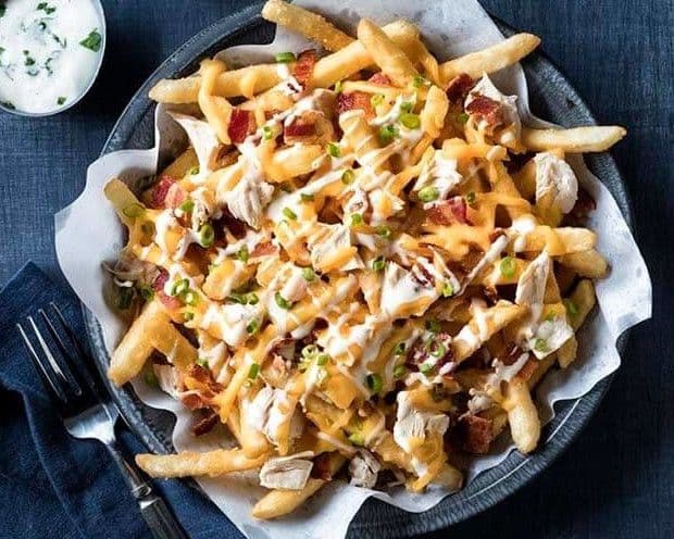 Chicken Bacon Ranch Poutine