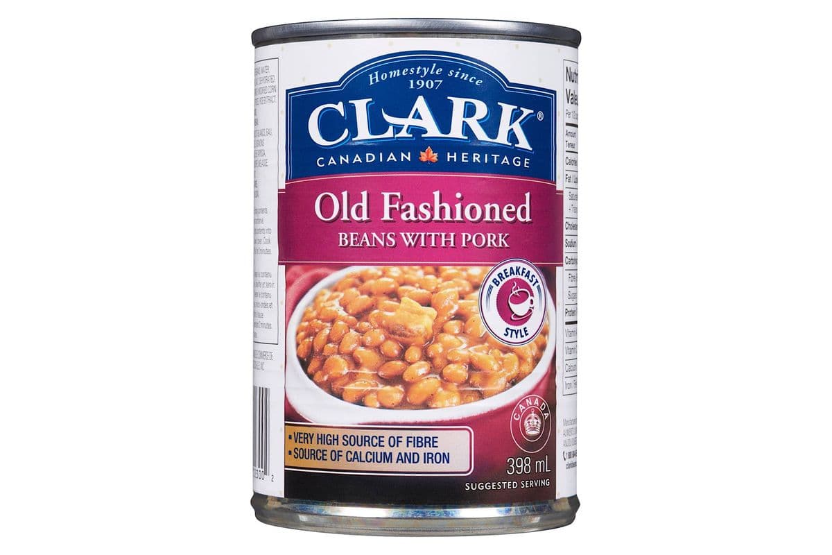 Clark - Fèves au Lard à l'Ancienne / Old Fashioned Beans with Pork (398 ml)