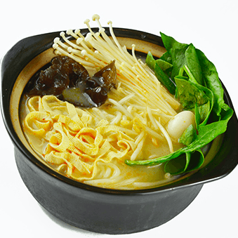 10. Vegetable Pot Rice Noodle 蔬菜米线