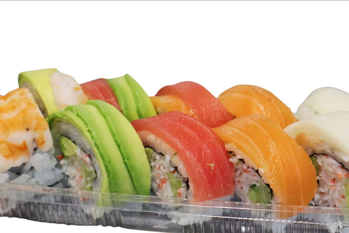Rainbow Roll (10 pcs)