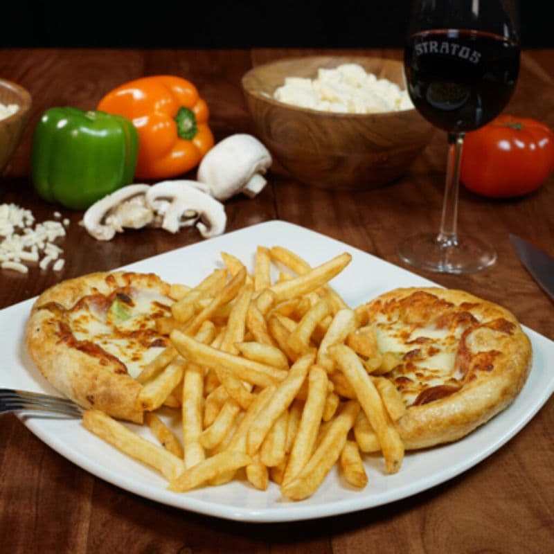 Pizza et frites / Pizza et frites