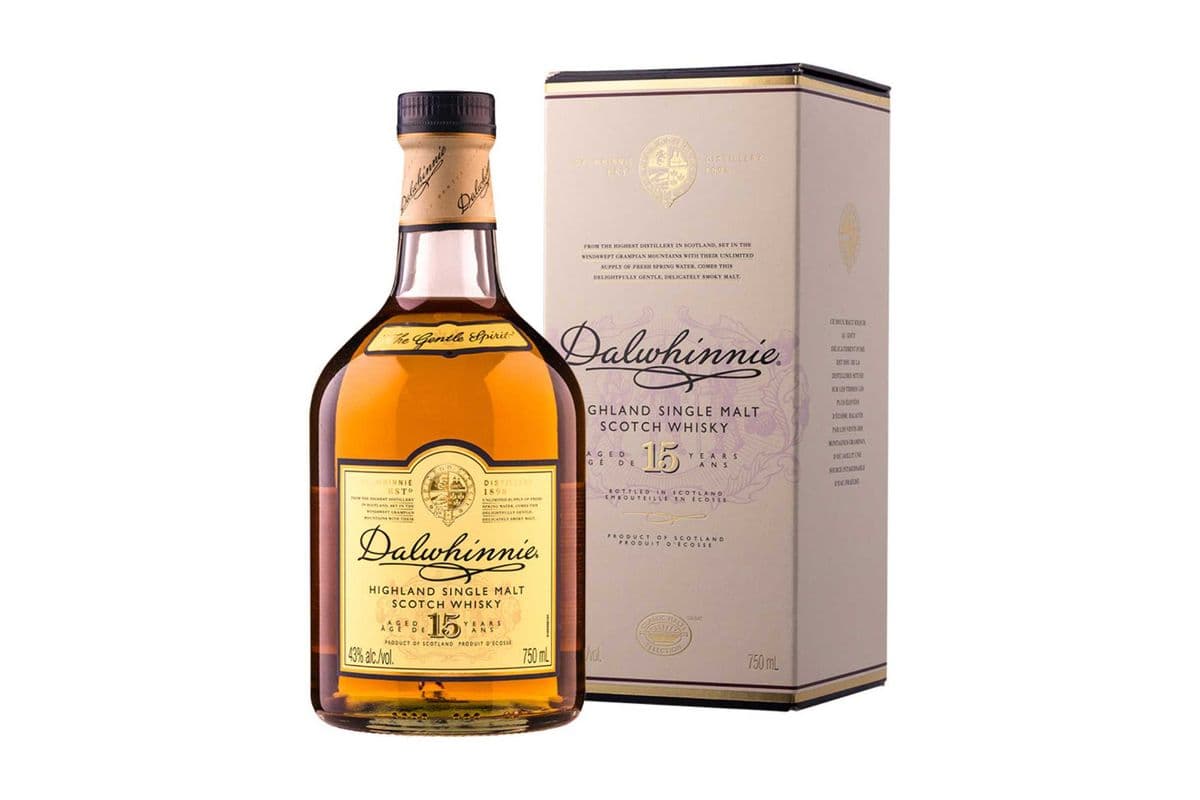 Dalwhinnie 15YR *Highland Single Malt Scotch Whisky* (1 x 750ML)