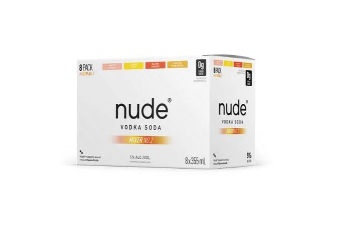 Nude Soda Variety 2 Mixer (8 x 355mL)