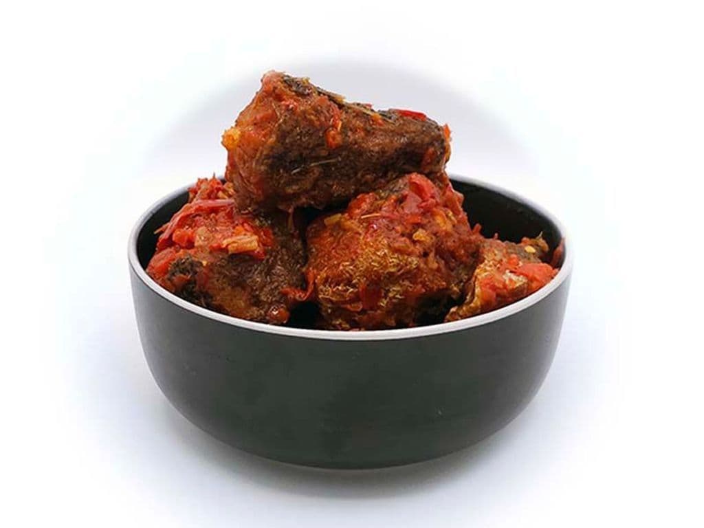 Peppered Goat Meat