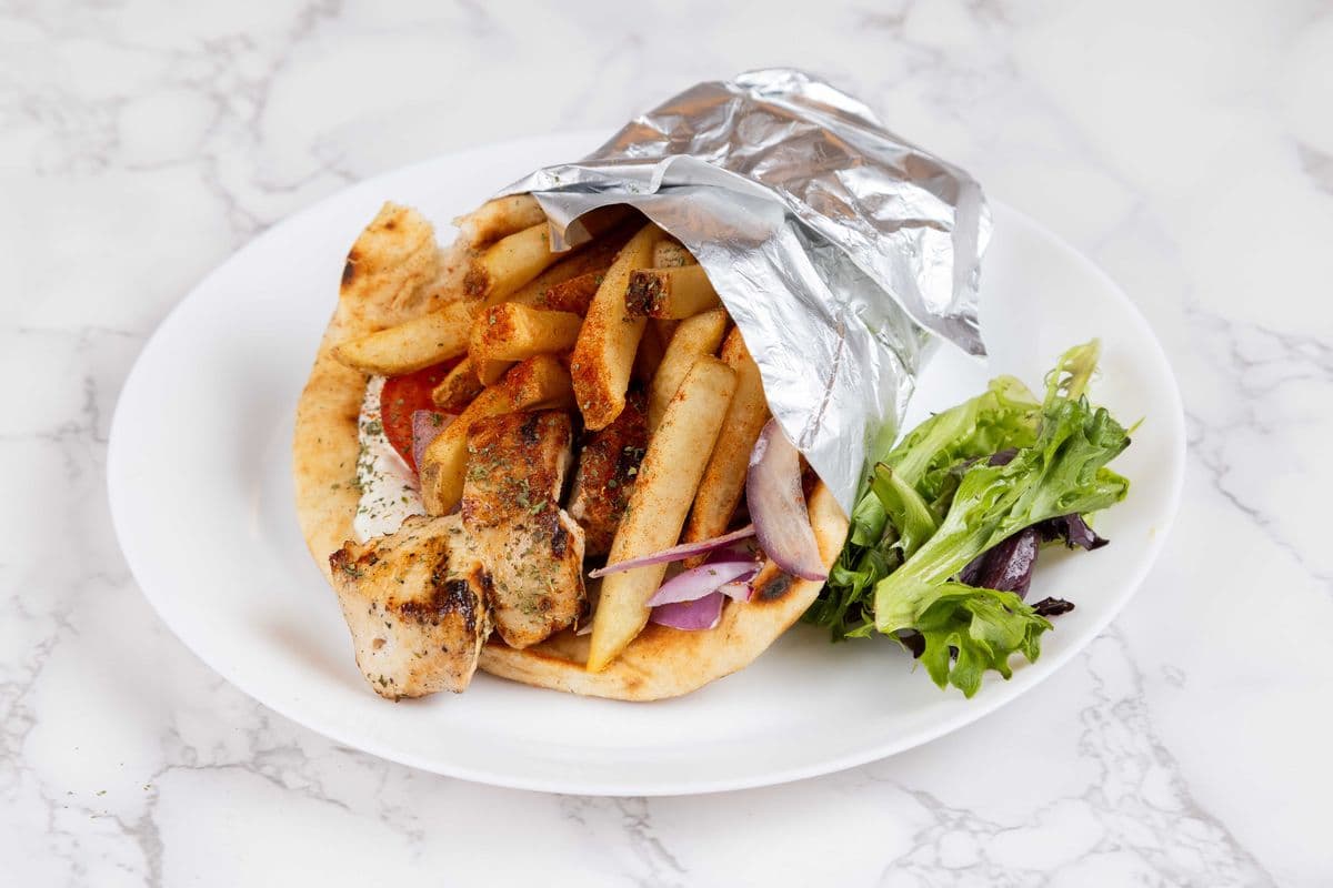 Pork Souvlaki Pita