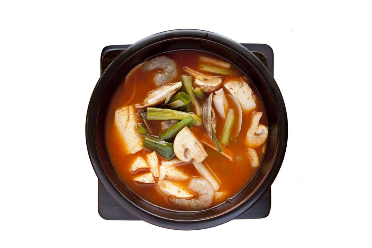 Seafood Soft Tofu Jjigae