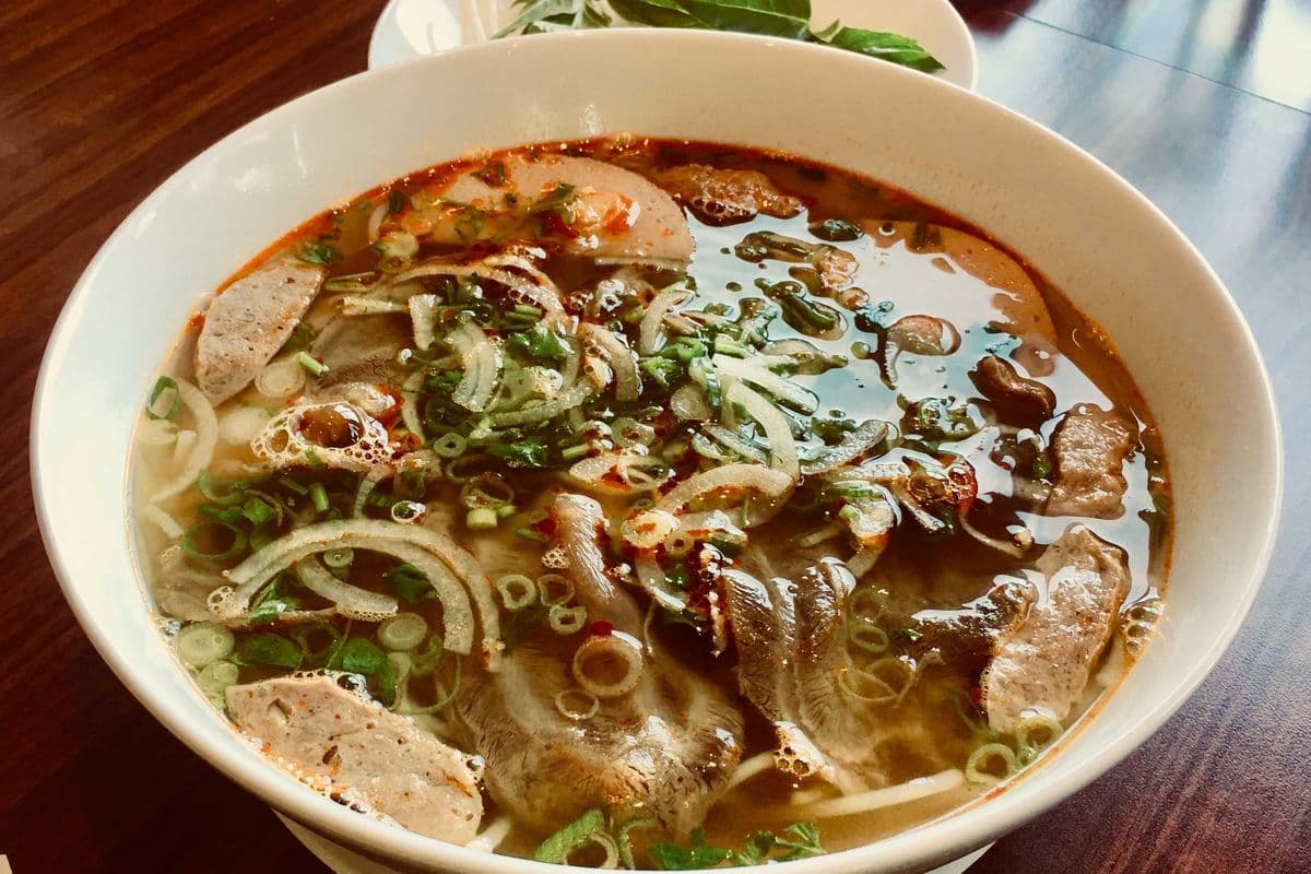 Bun Bo Hue Noodle Soup