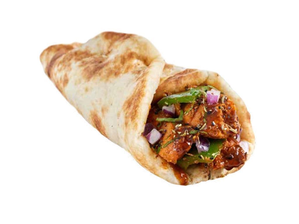 Tandoori Chicken Naan Roll