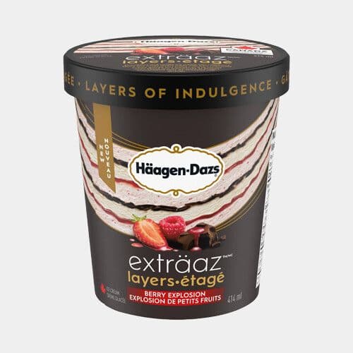 Häagen-Dazs Explosion de petits fruits (414mL) / Häagen-Dazs Berry Explosion (414mL)