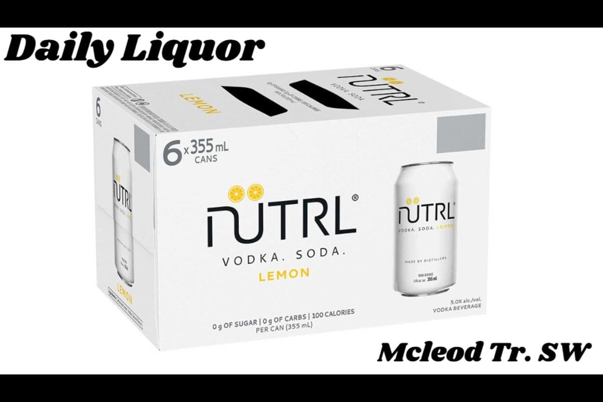 NUTRL LEMON 6 CANS (1 x 6 CANS)