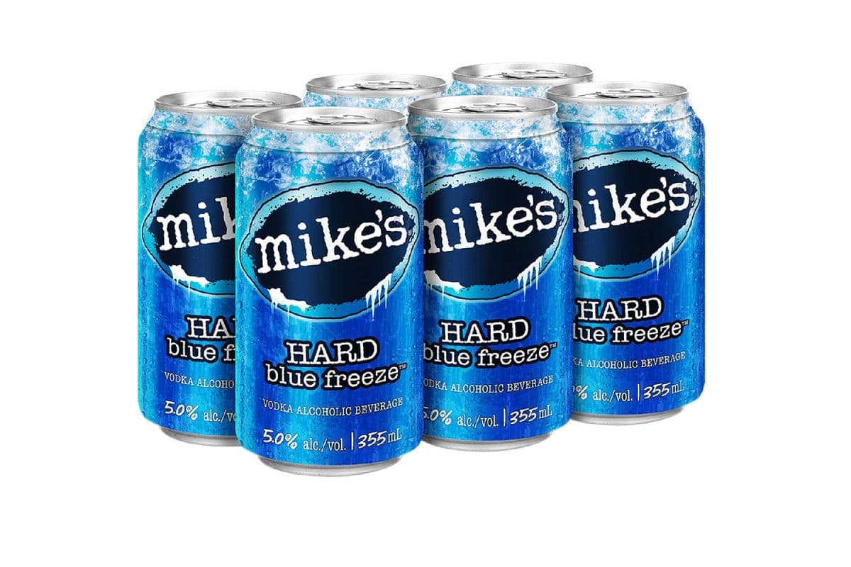 Mikes Hard Blue Freeze (6 Pack Cans) (6 x 6x355 ml Cans)