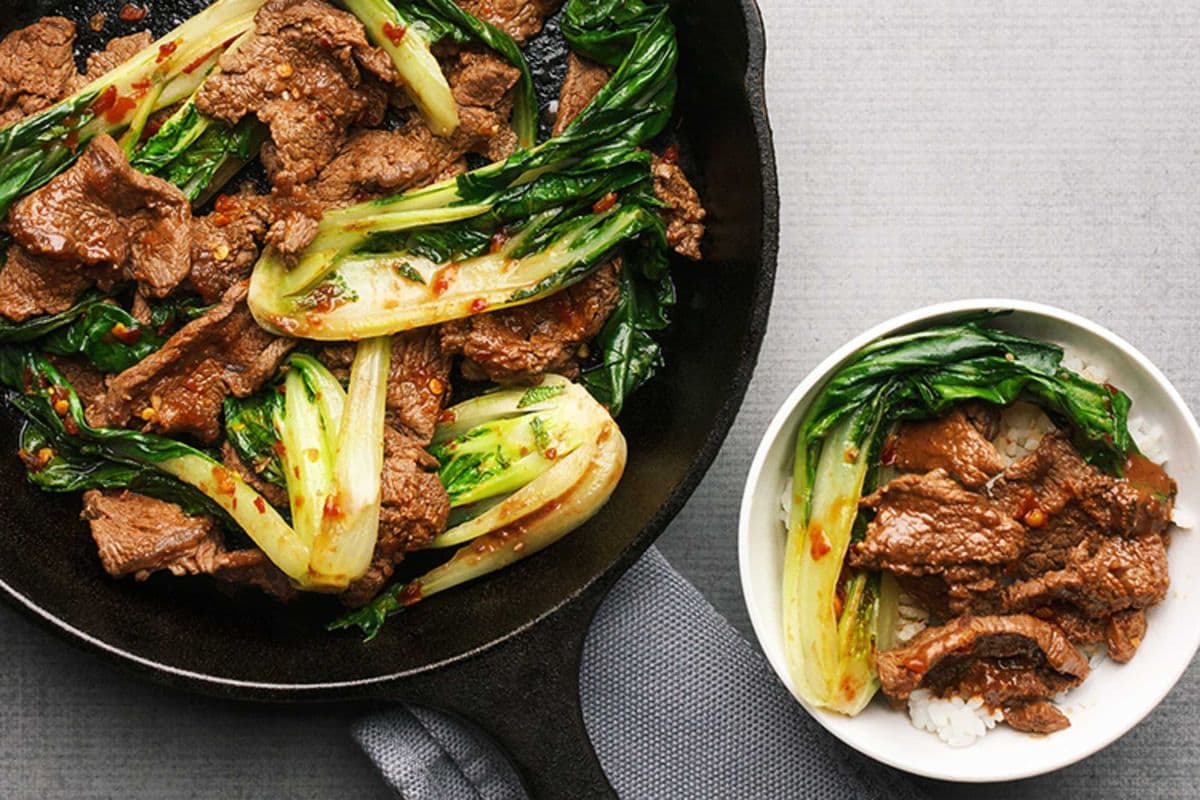 39. Beef With Bok Choy
