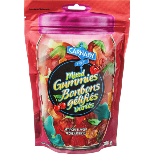 Carnaby Bonbons Gelifies 300g/ Carnaby Mixed Gummies 300g