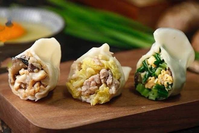 21. Chicken Dumplings with Curry / Dumpling au poulet avec curry 