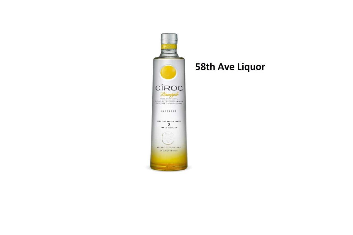 CIROC PINEAPPLE 750ML (1 x 750ML)