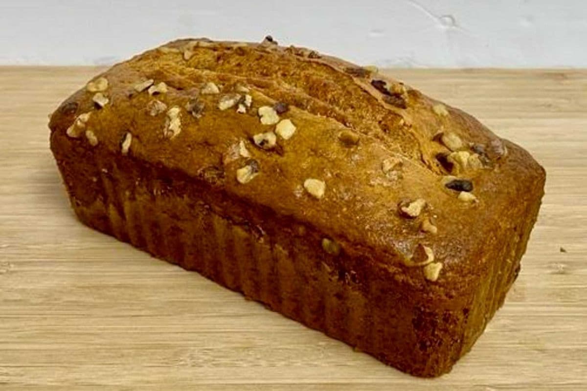 A full loaf of Banana Bread