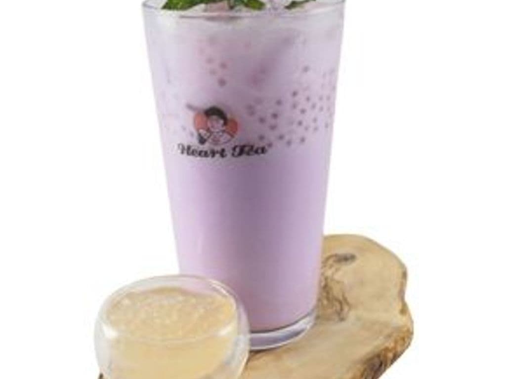 B05. Taro Milk Tea with Sago (Small) 芋香西米奶茶