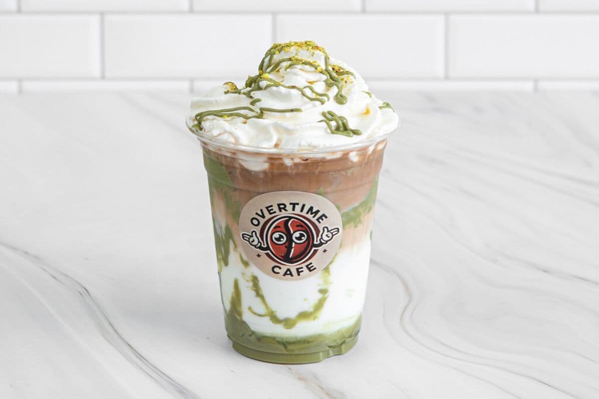 Iced Pistachio Latte (16oz)