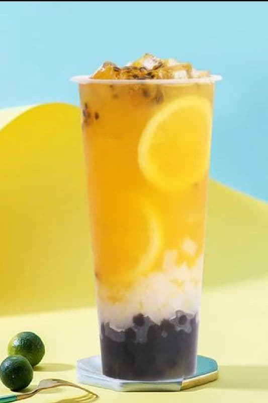 Passion Fruit Jasmine Tea (700ml) / 百香果茉莉冰茶  (700ml)