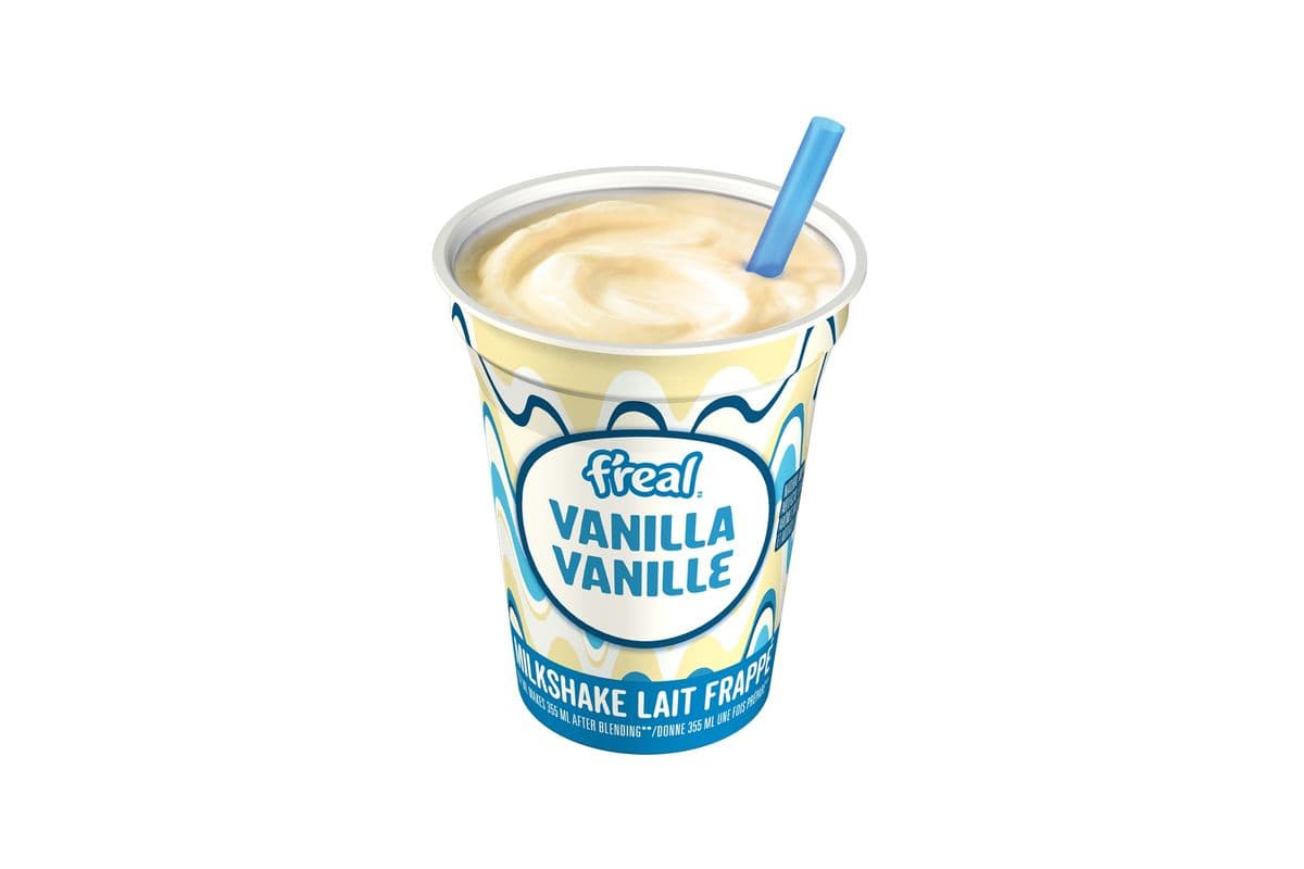 F'Real Milkshake - Vanilla (12oz) 77560