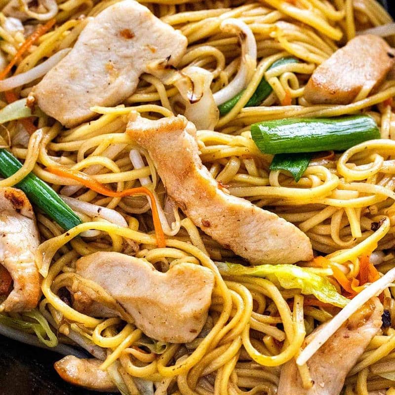 Szechuan Chicken Lo Mein