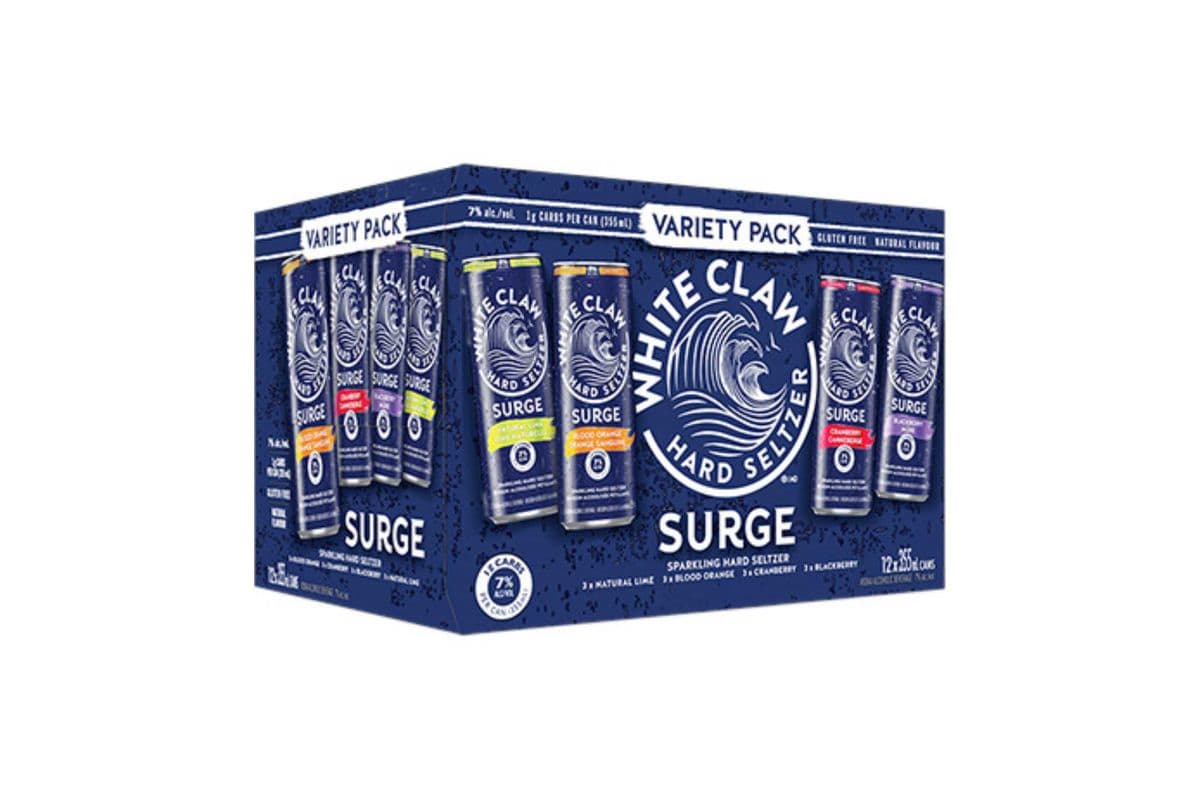 White Claw Surge Variety Pack (12 Cans) (12 x 355ml)