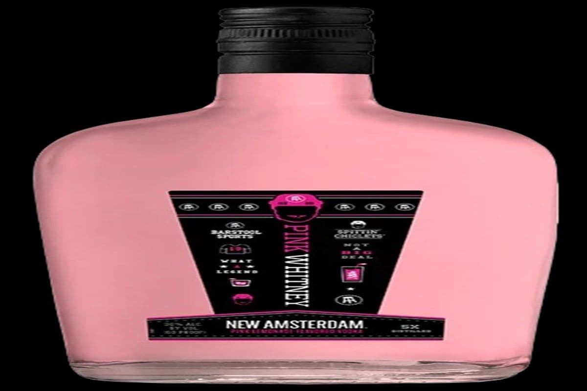 NEW AMSTERDAM VODKA, PINK WHITNEY (375ML) 30.0% ABV (1 x 375 mL)