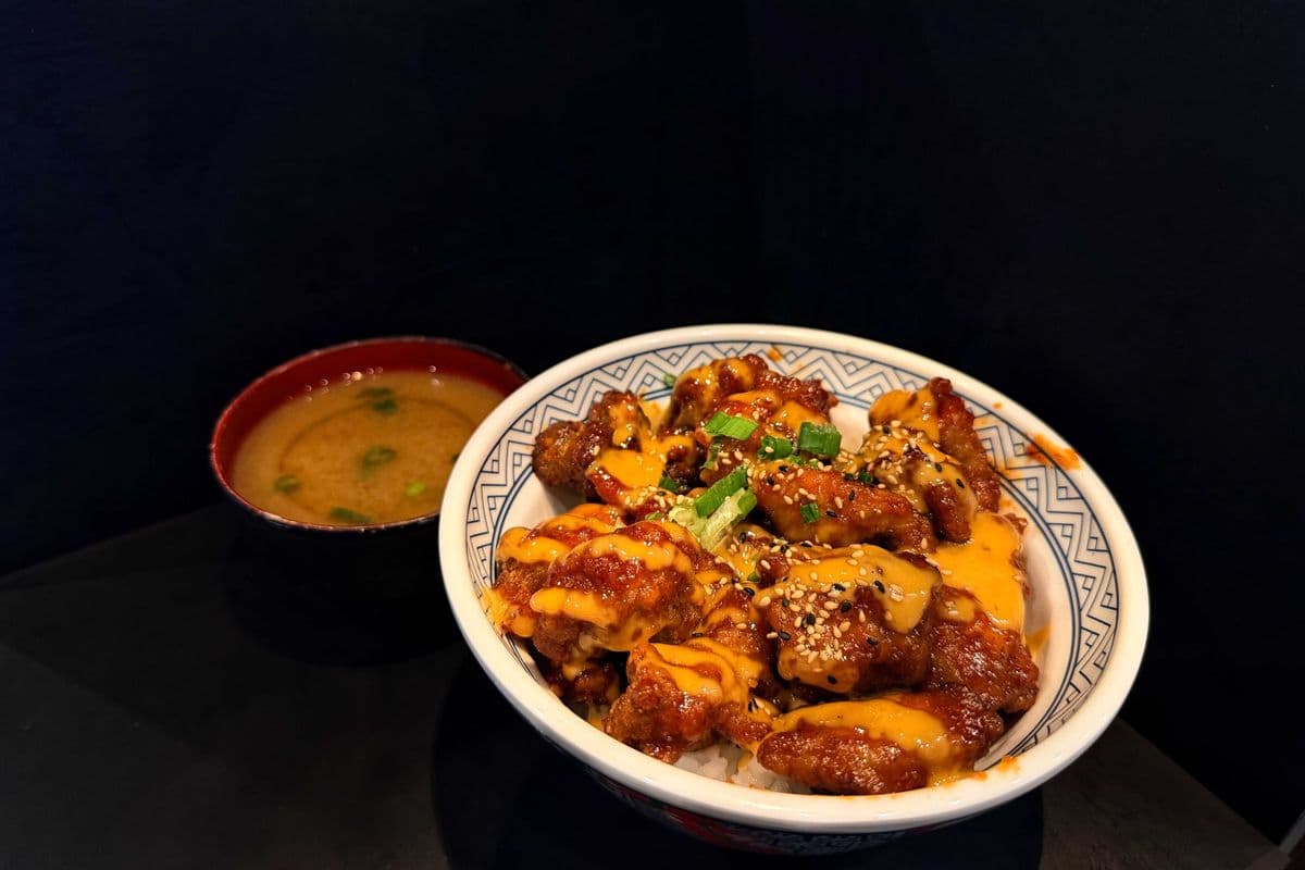 Spicy Chicken Karaage Don