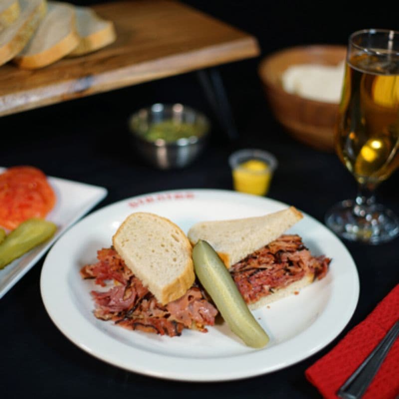 Sandwich viande fumée (seul) / Sandwich viande fumée (seul)