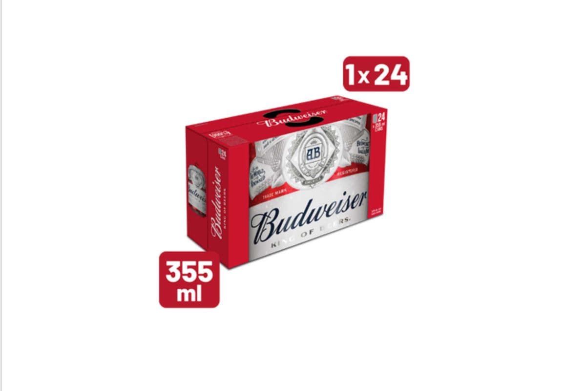 Budweiser 24 pk-$10 OFF (24 x 355ml)