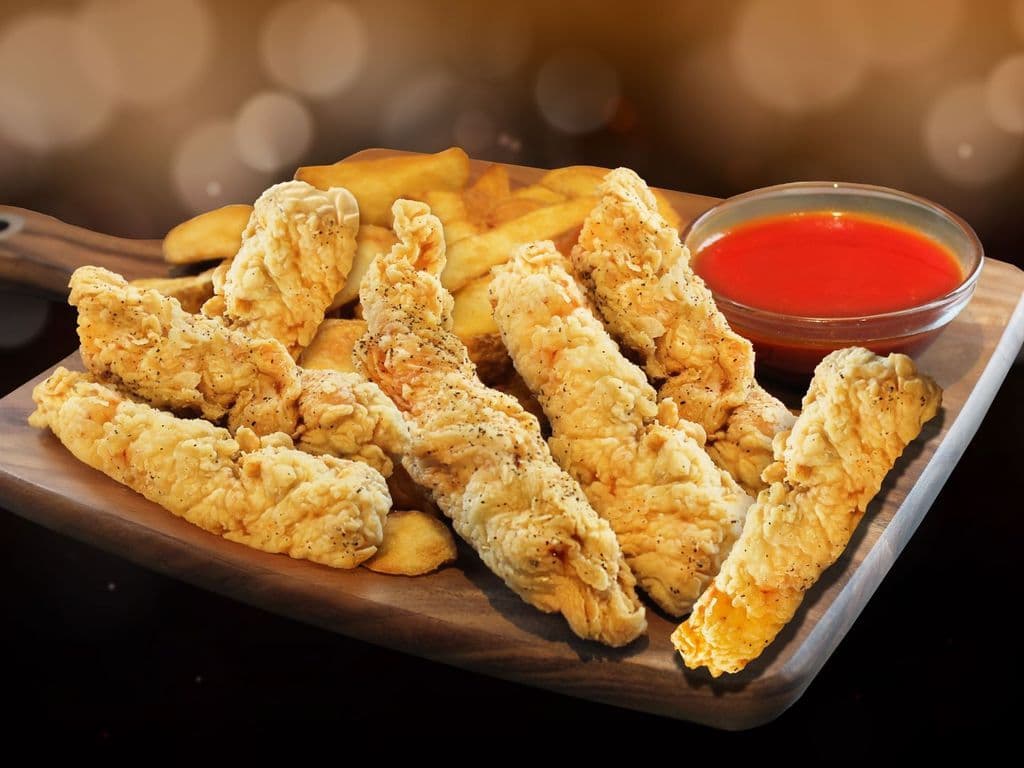 Large Chicken Fingers & Wedges (7 pcs)