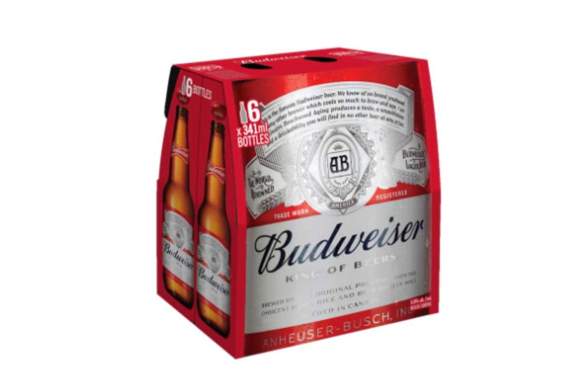 Budweiser (6 x 341ml)