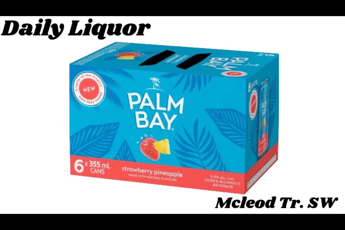PALM BAY STRAWBERRY PINEAPPLE 6 CANS (1 x 6 CANS)