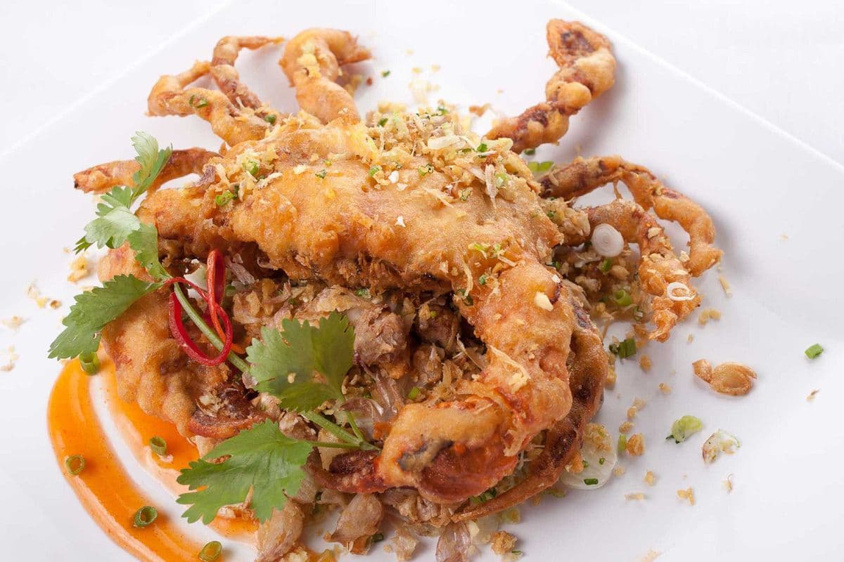 Soft Shell Crab Fried Rice 螃蟹炒饭